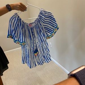 Lilly Pulitzer off the shoulder top